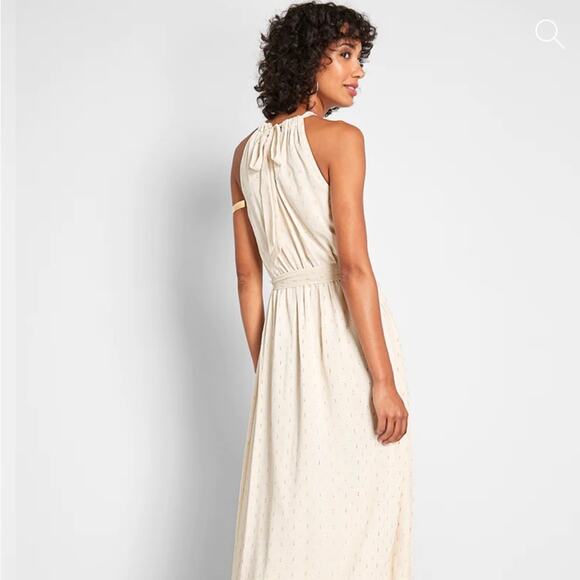 ModCloth Illuminated Elegance Chiffon Maxi Dress - Picture 2 of 10